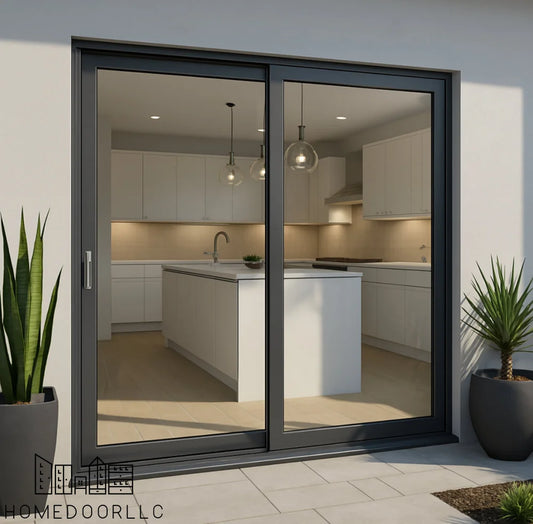 Aluminum Sliding Door 72″Wx80″H Sliding