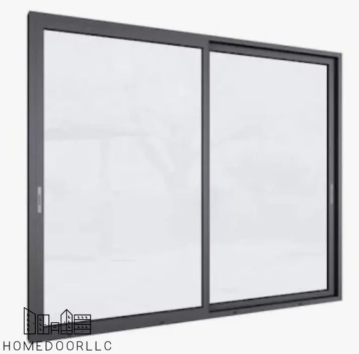 Aluminum sliding patio door 96W x 80H