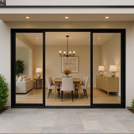 Aluminum Sliding Door 168"WX80"H