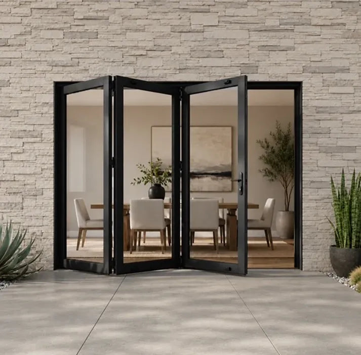 aluminum bifold door 