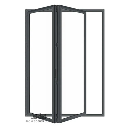 72W x 96H aluminum bifold door out swing