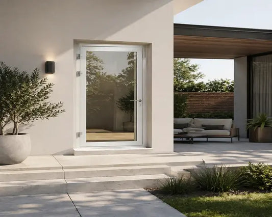 Aluminum French Door 32″Wx80