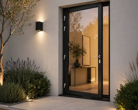 Aluminum French Door 32″Wx96