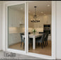 96 x 80 inch aluminum sliding glass door