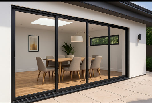 Aluminum Sliding Door 192"WX96"H