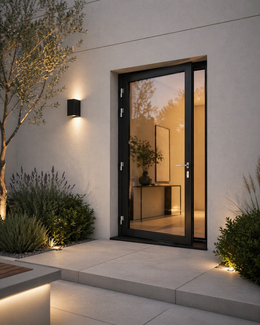 Aluminum French Door 32″Wx96″H