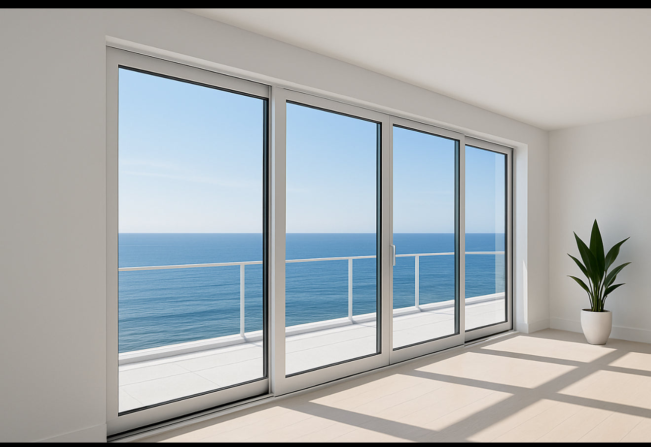 Aluminum Sliding Door 192"WX96"H