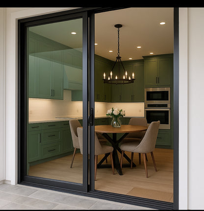 Aluminum Sliding Door 72″Wx96″H