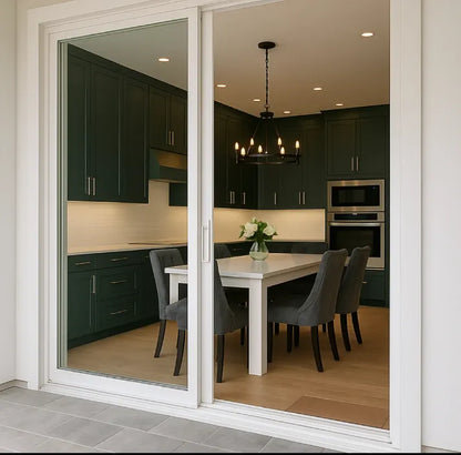 Aluminum sliding patio door 108W x 80H