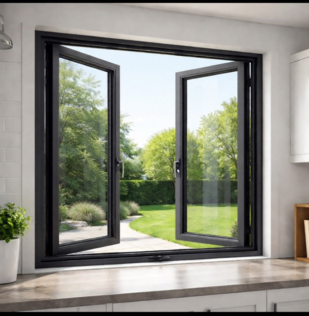 Aluminum Casement Window 42″Wx36″H