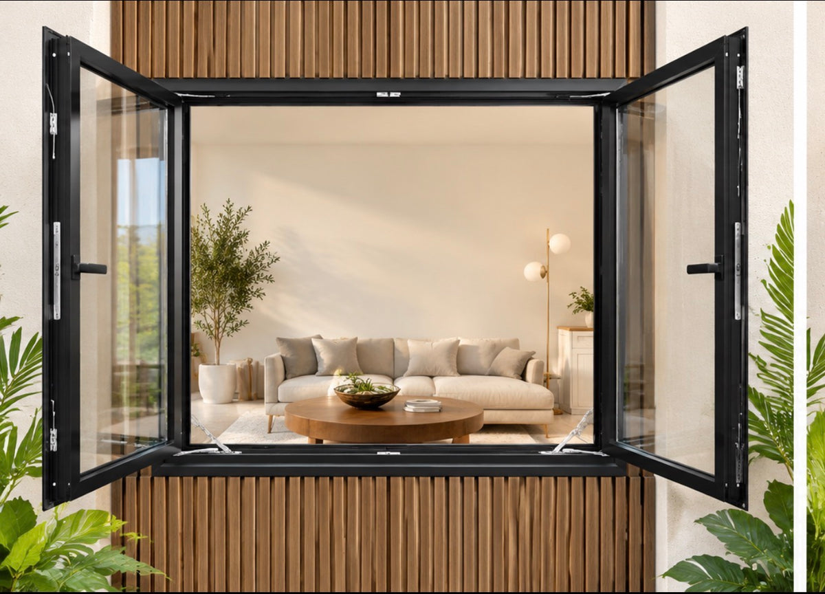 Aluminum Casement Window 42″Wx48″H