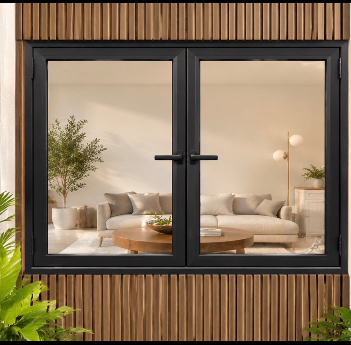 Aluminum Casement Window 42″Wx48″H
