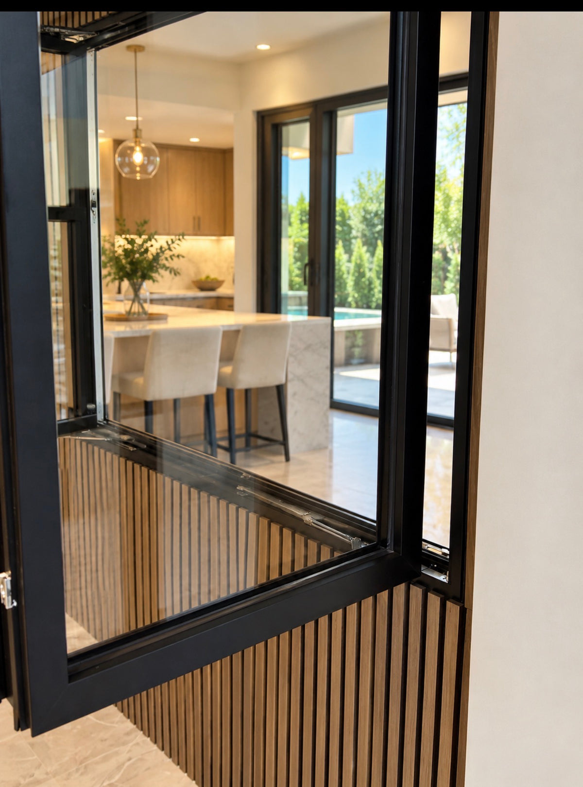 Aluminum Casement Window 42″Wx48″H