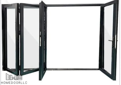 Aluminum Bifold Window 60″Wx36″H – OUT SWING FROM EXTERIOR VIEW