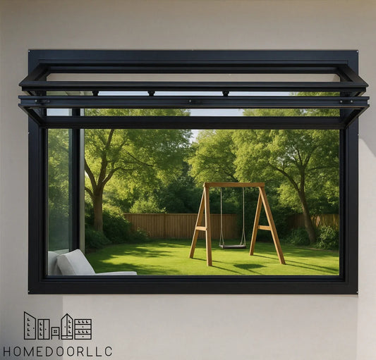 Aluminum Folding Up Window 60″Wx48″H Window