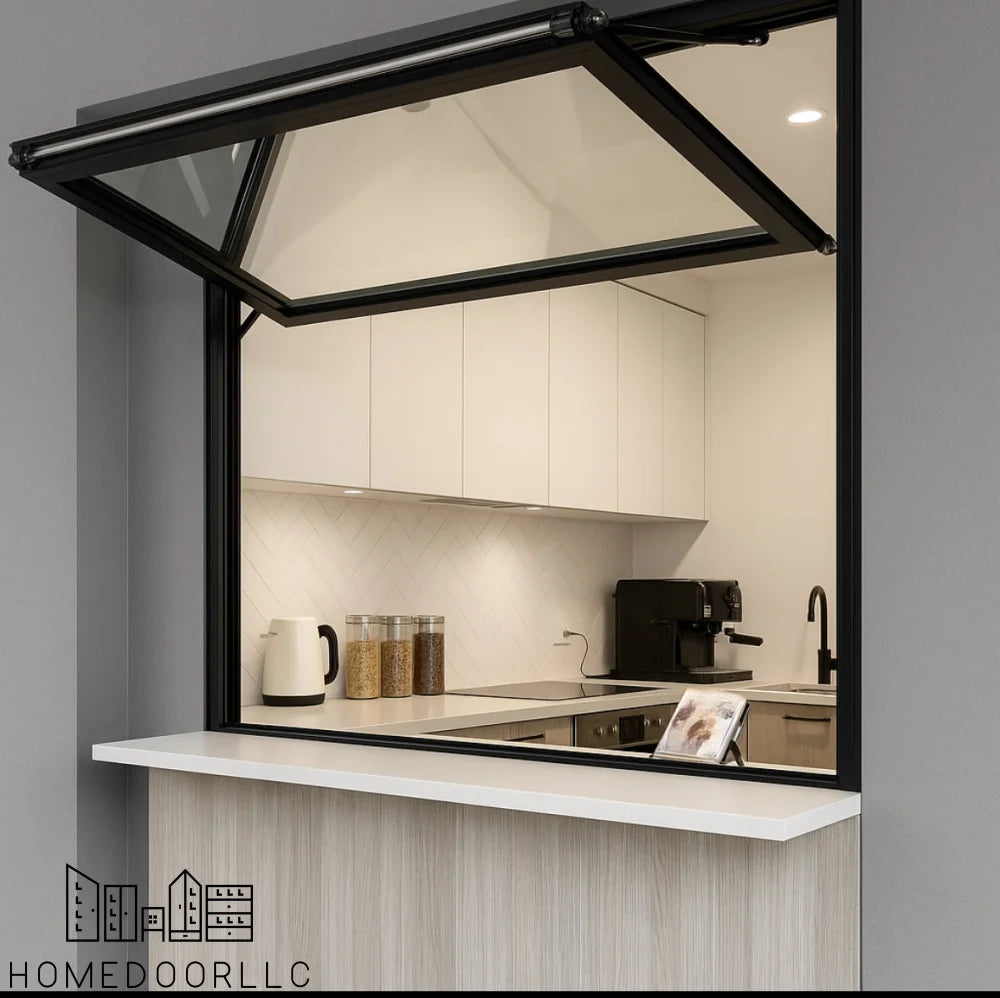 Aluminum Folding Up Window 72″Wx48″H Window
