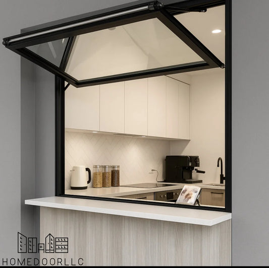 Aluminum Folding Up Window 72″Wx48″H Window