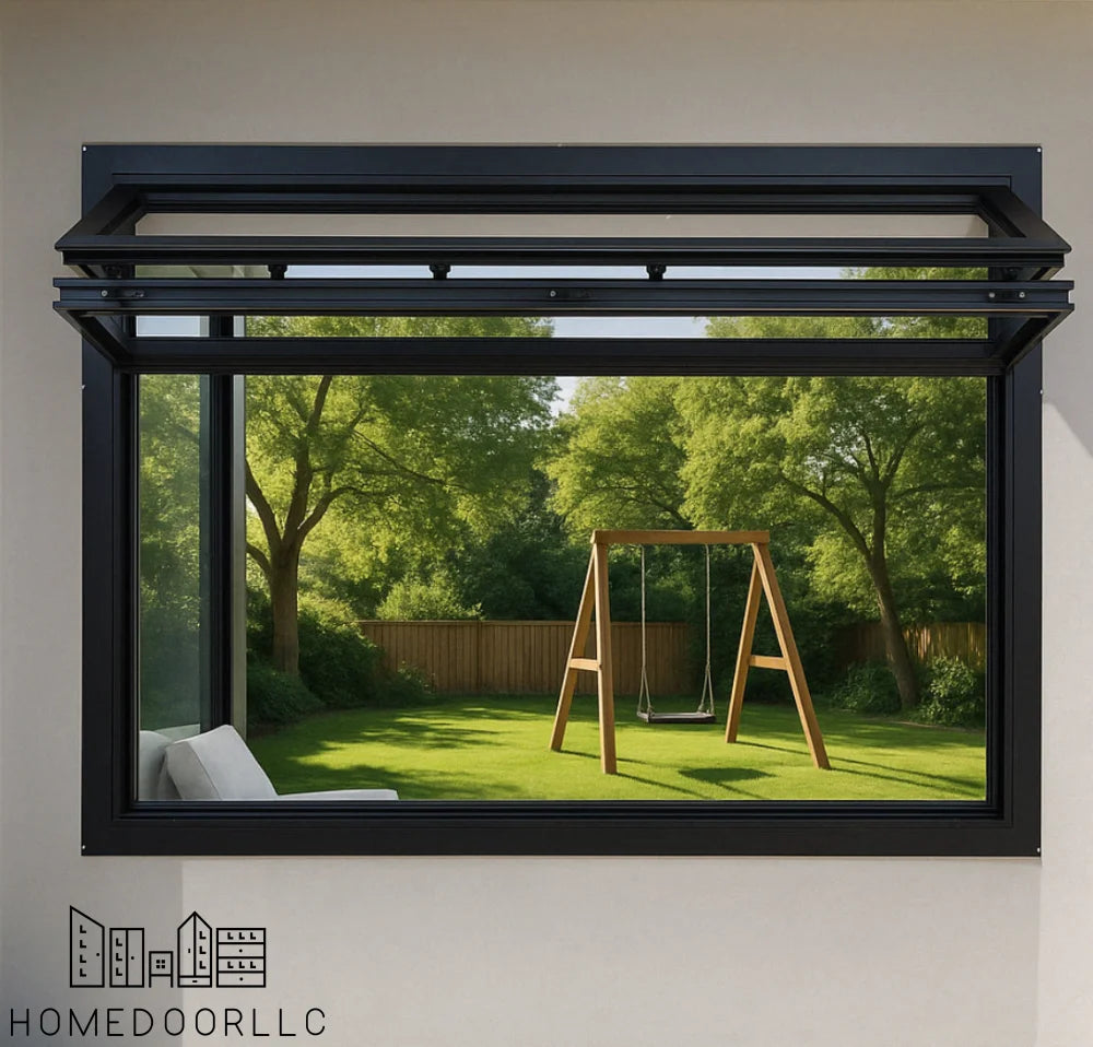 Aluminum Folding Up Window 96″Wx36″H Window