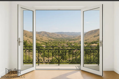 Aluminum French Door 60″Wx80″H French