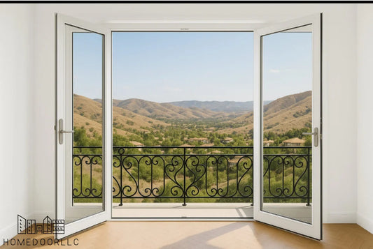 Aluminum French Door 60″Wx80″H French