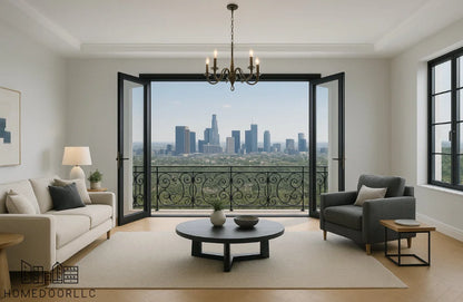 Aluminum French Door 60″Wx96″H French