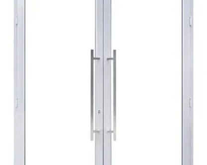 Aluminum French Door 60″Wx96″H