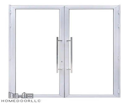Aluminum French Door 72″Wx80″H