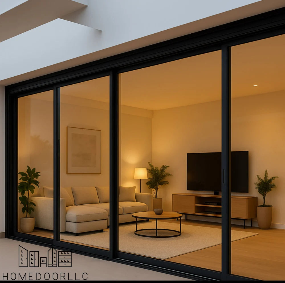 Aluminum Sliding Door 72″Wx80″H Sliding
