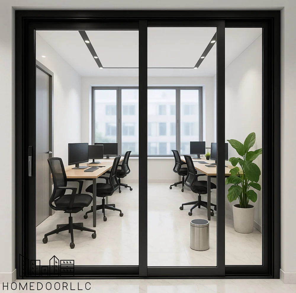 Aluminum Sliding Door 72″Wx96″H Sliding