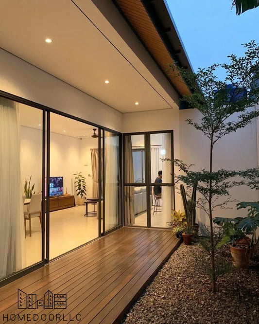 Aluminum Sliding Door 72″Wx96″H Sliding