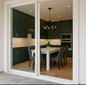 96 x 96 inch aluminum sliding glass door