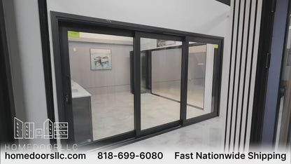 Aluminum Sliding Door 144"WX96"H